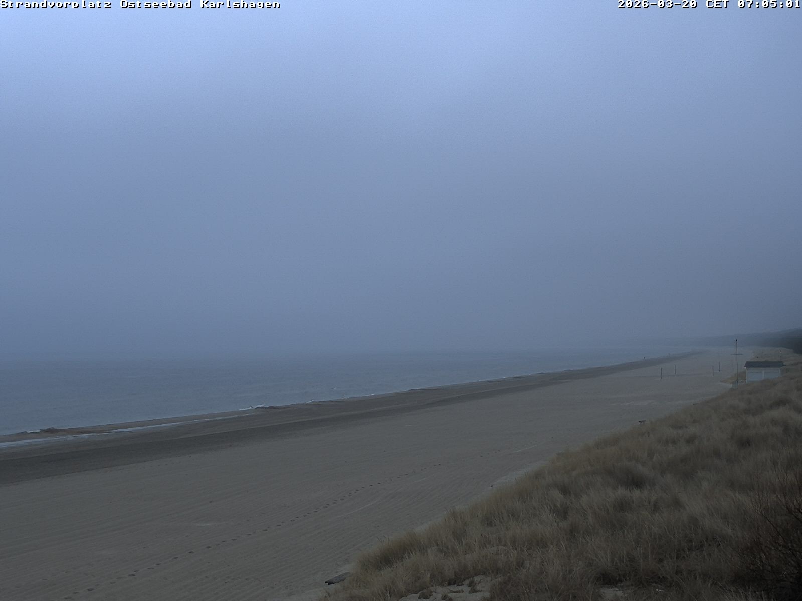 Archiv Foto Webcam Usedom: Strandvorplatz Karlshagen