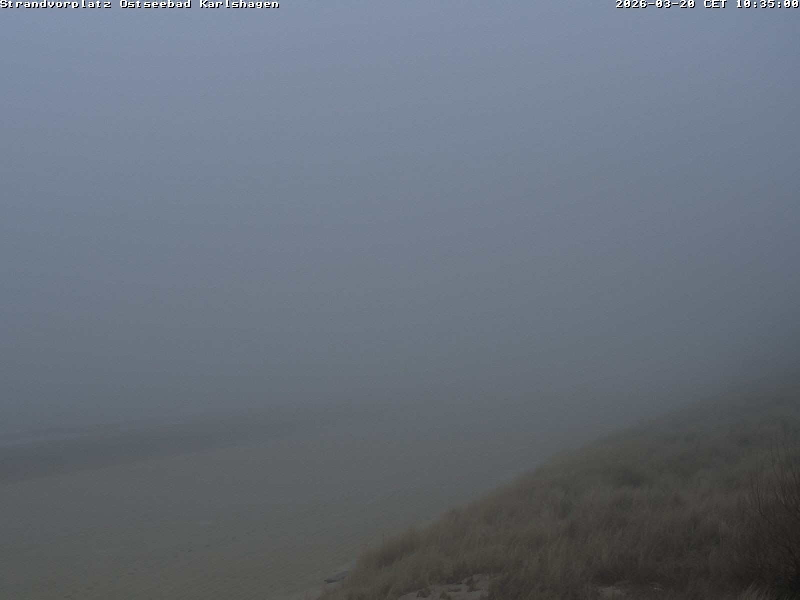 Archiv Foto Webcam Usedom: Strandvorplatz Karlshagen