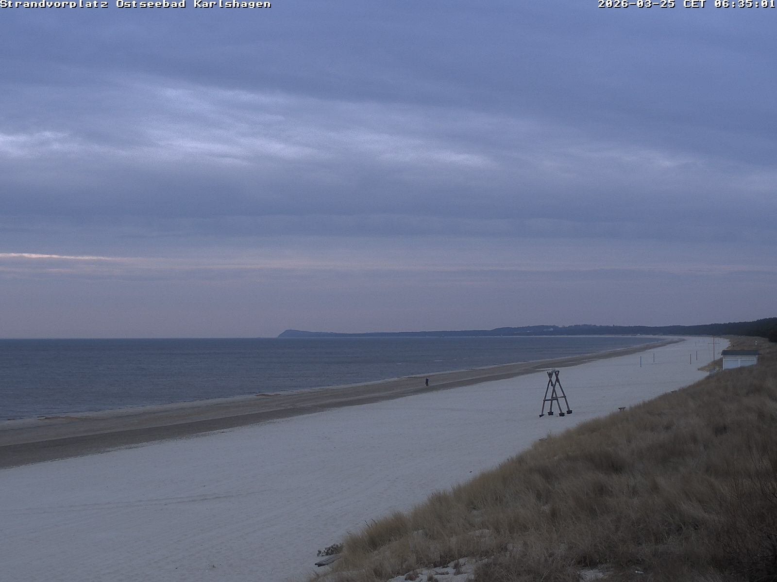 Archived image Webcam North east view Karlshagen beach