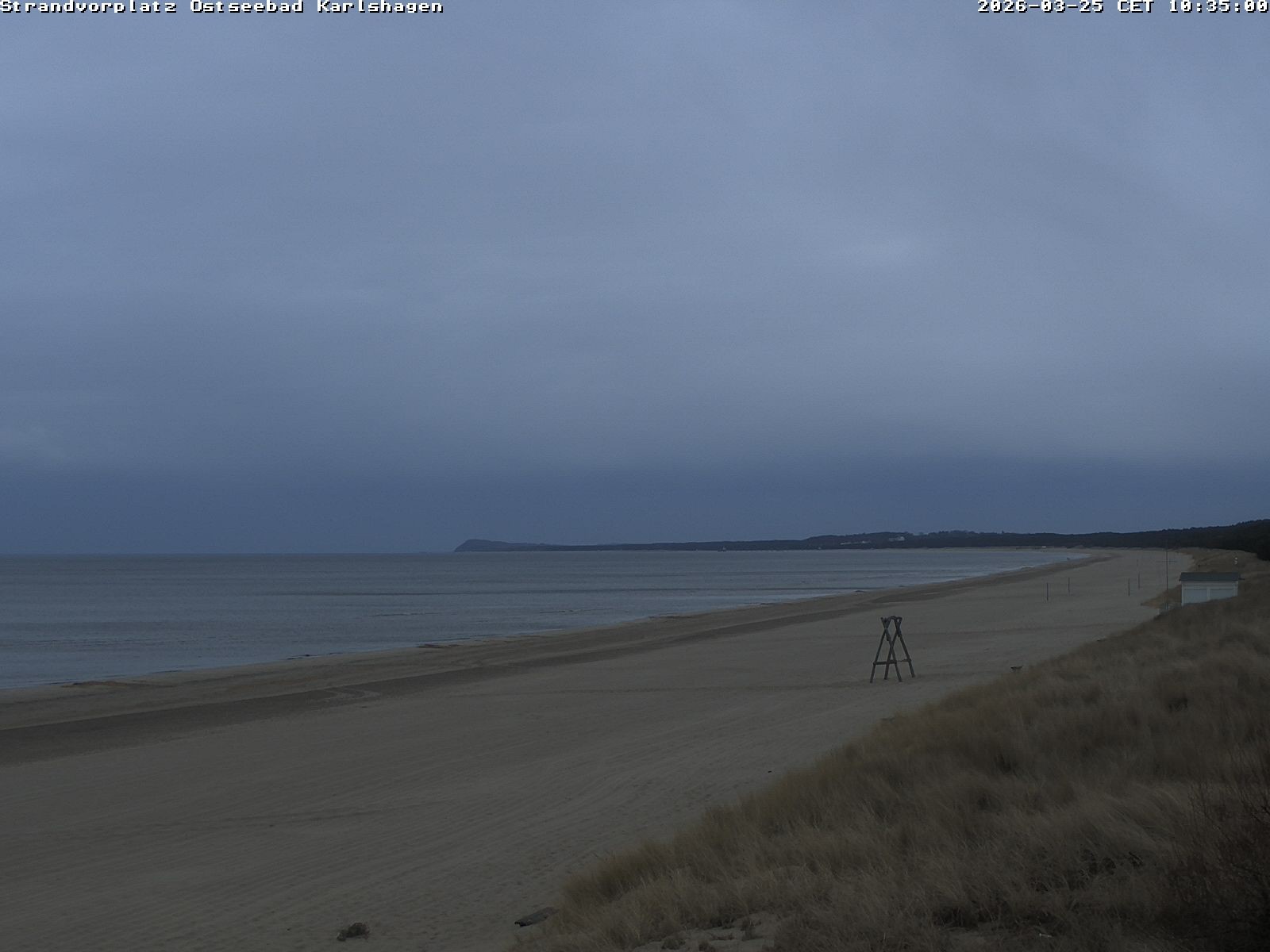 Archived image Webcam North east view Karlshagen beach