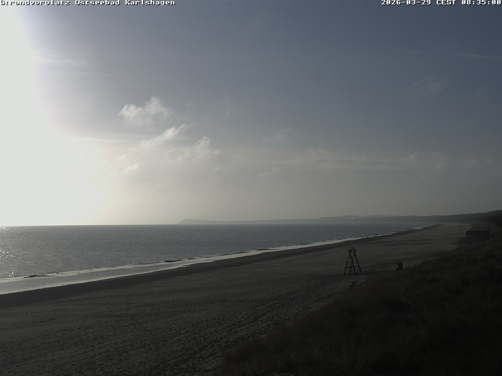 Archiv Foto Webcam Usedom: Strandvorplatz Karlshagen