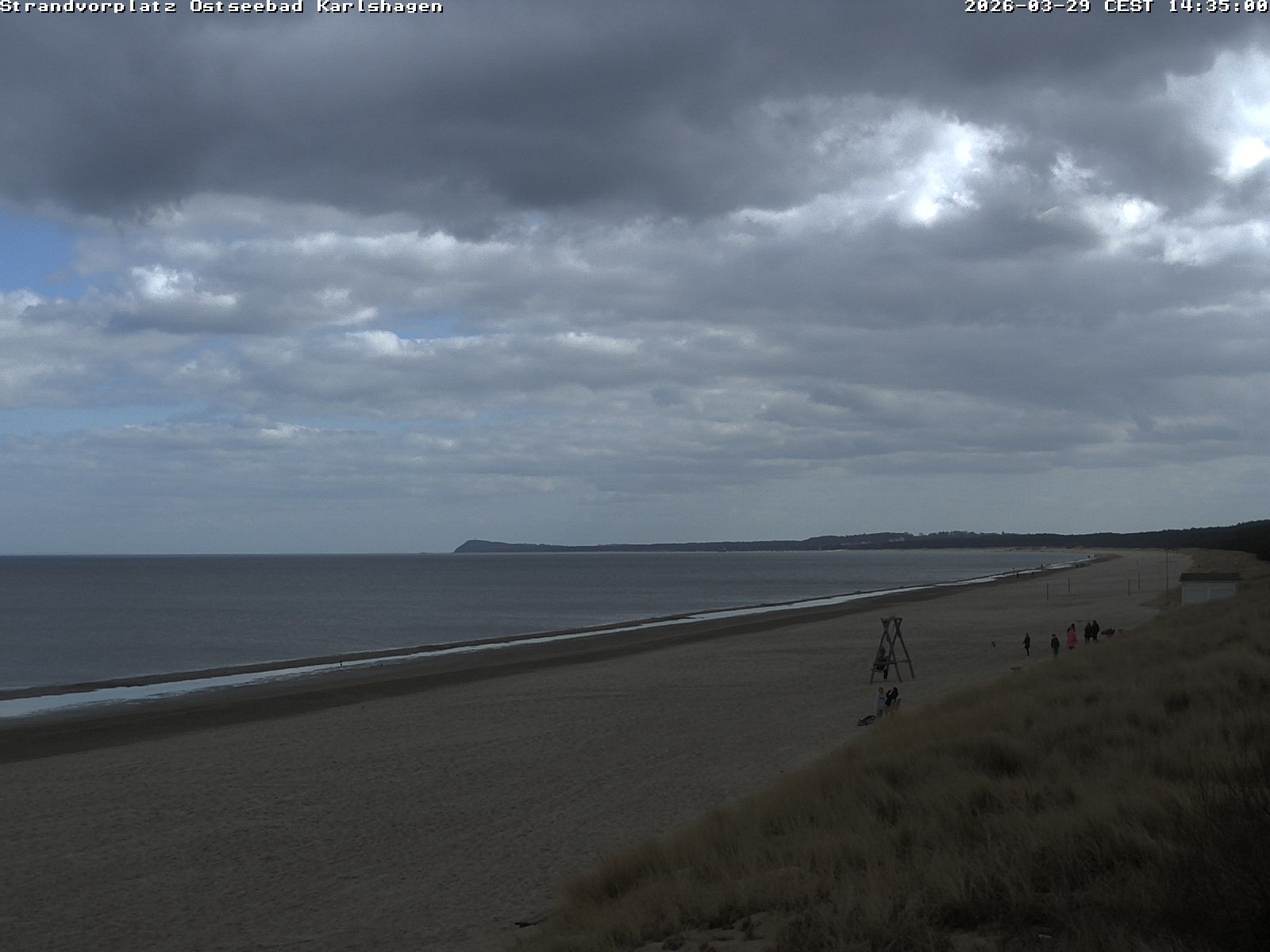 Archiv Foto Webcam Usedom: Strandvorplatz Karlshagen