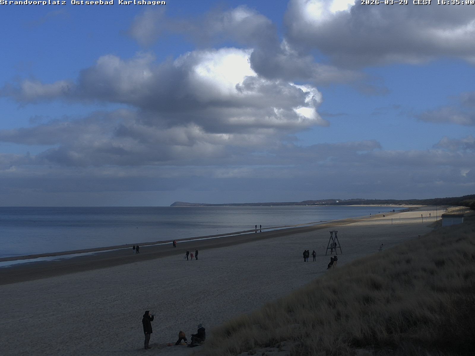 Archiv Foto Webcam Usedom: Strandvorplatz Karlshagen