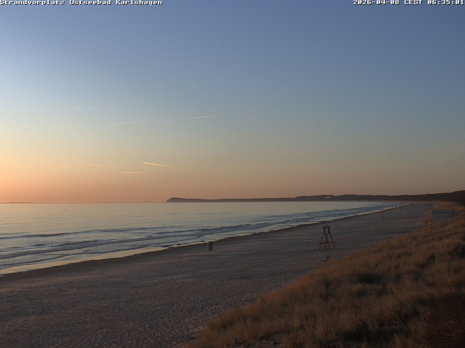 Archiv Foto Webcam Usedom: Strandvorplatz Karlshagen