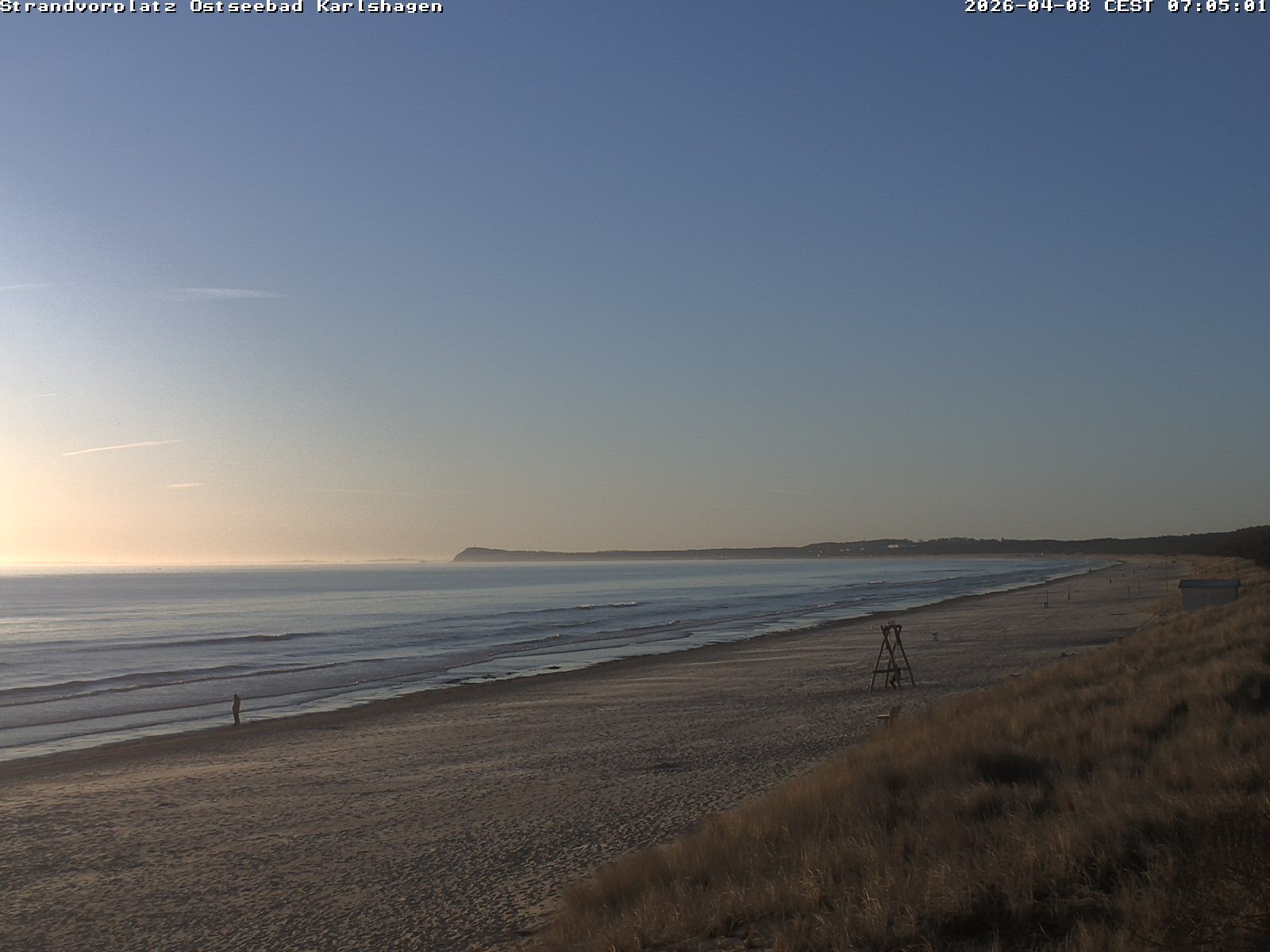 Archiv Foto Webcam Usedom: Strandvorplatz Karlshagen