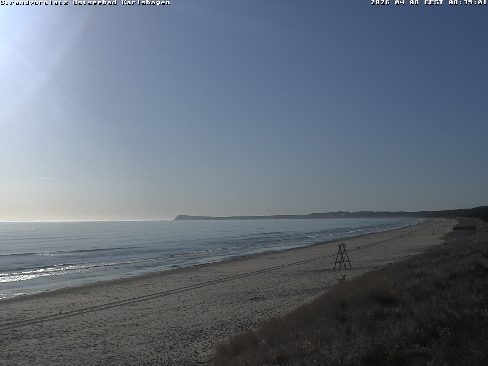 Archiv Foto Webcam Usedom: Strandvorplatz Karlshagen