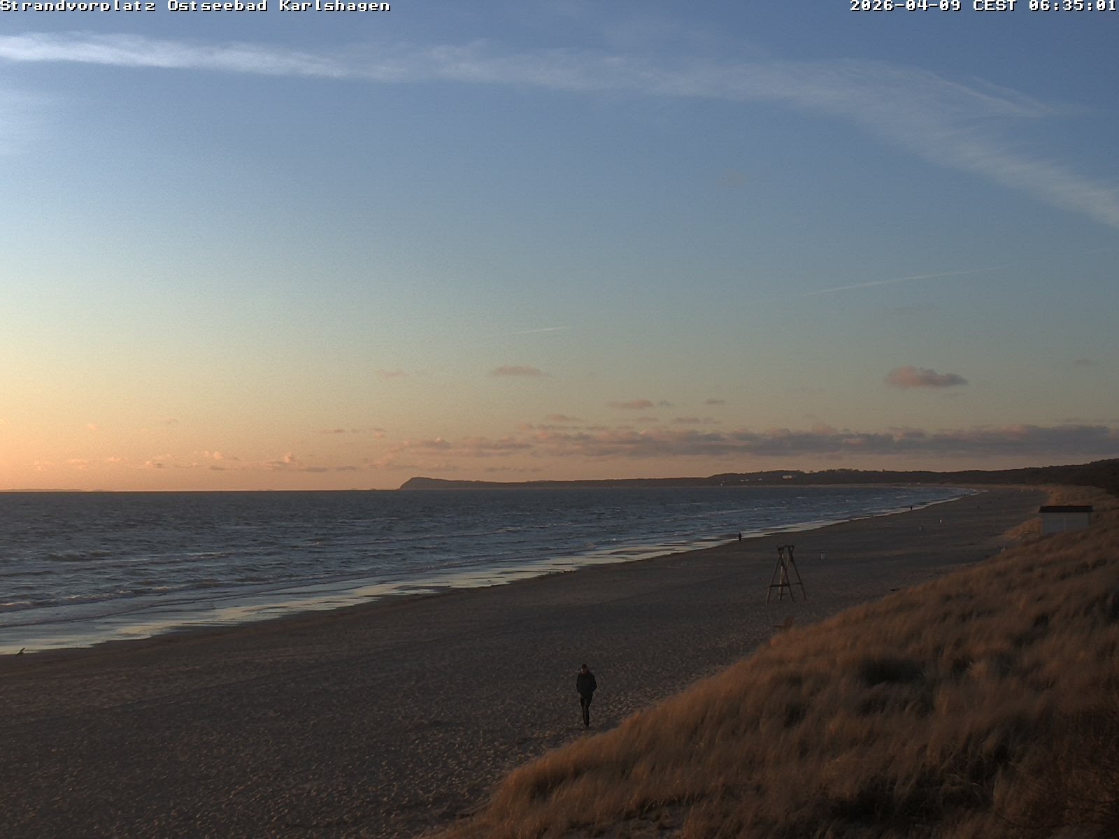 Archived image Webcam North east view Karlshagen beach