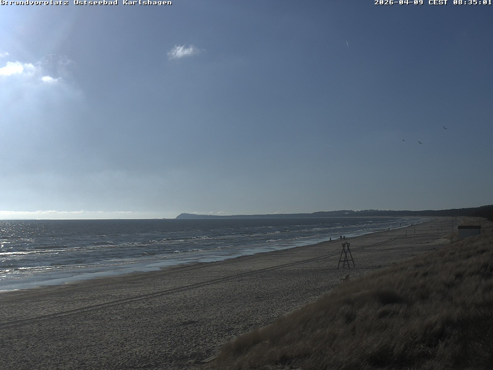 Archived image Webcam North east view Karlshagen beach