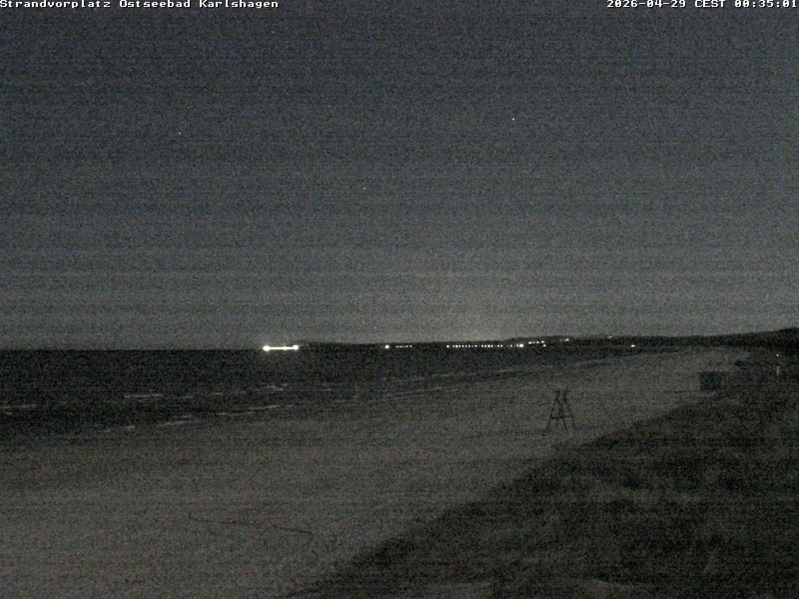 Archiv Foto Webcam Usedom: Strandvorplatz Karlshagen