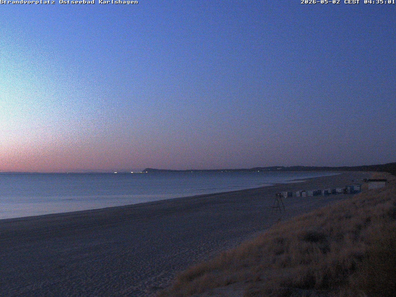 Archiv Foto Webcam Usedom: Strandvorplatz Karlshagen
