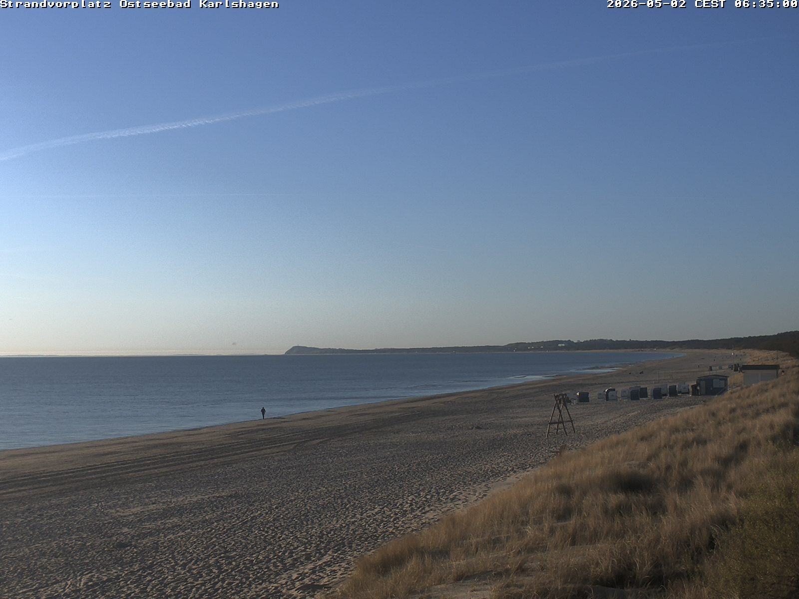 Archiv Foto Webcam Usedom: Strandvorplatz Karlshagen