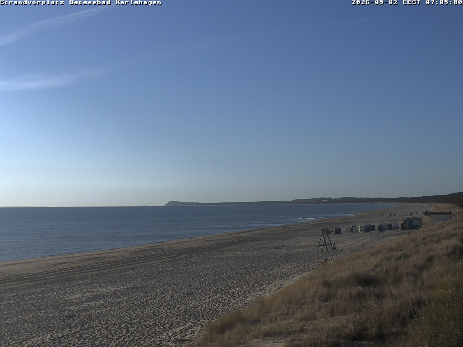 Archiv Foto Webcam Usedom: Strandvorplatz Karlshagen
