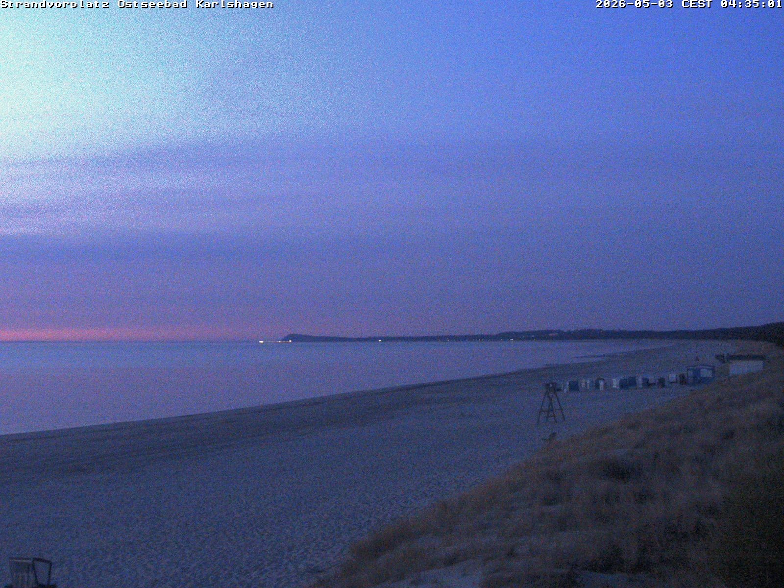 Archiv Foto Webcam Usedom: Strandvorplatz Karlshagen