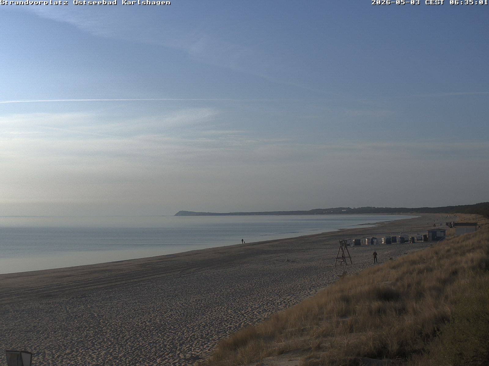 Archiv Foto Webcam Usedom: Strandvorplatz Karlshagen