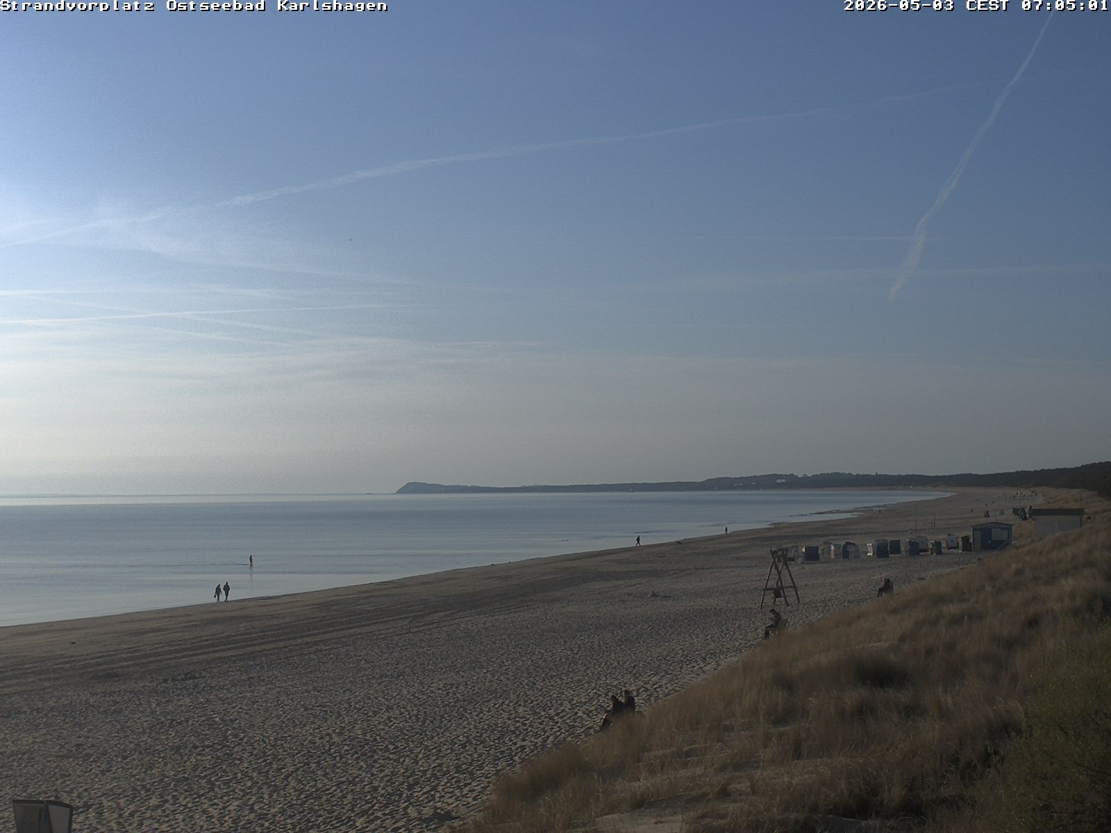 Archiv Foto Webcam Usedom: Strandvorplatz Karlshagen