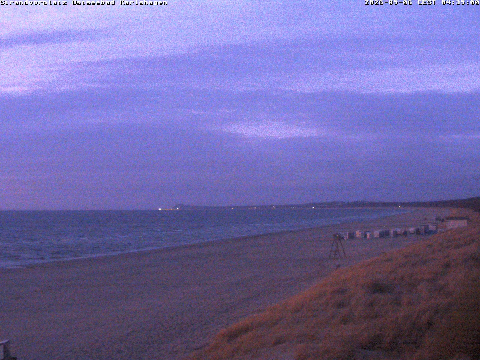 Archiv Foto Webcam Usedom: Strandvorplatz Karlshagen