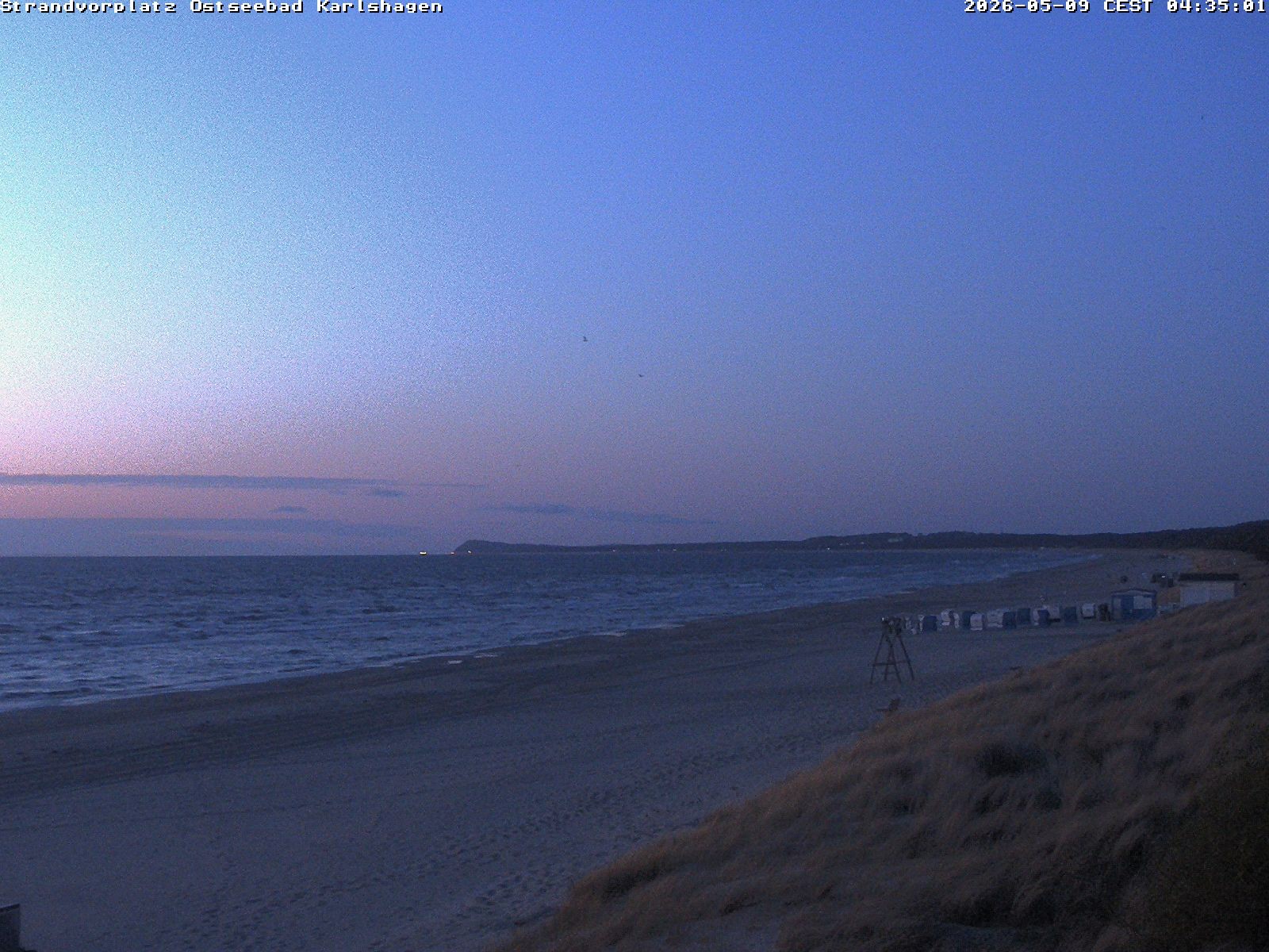 Archiv Foto Webcam Usedom: Strandvorplatz Karlshagen