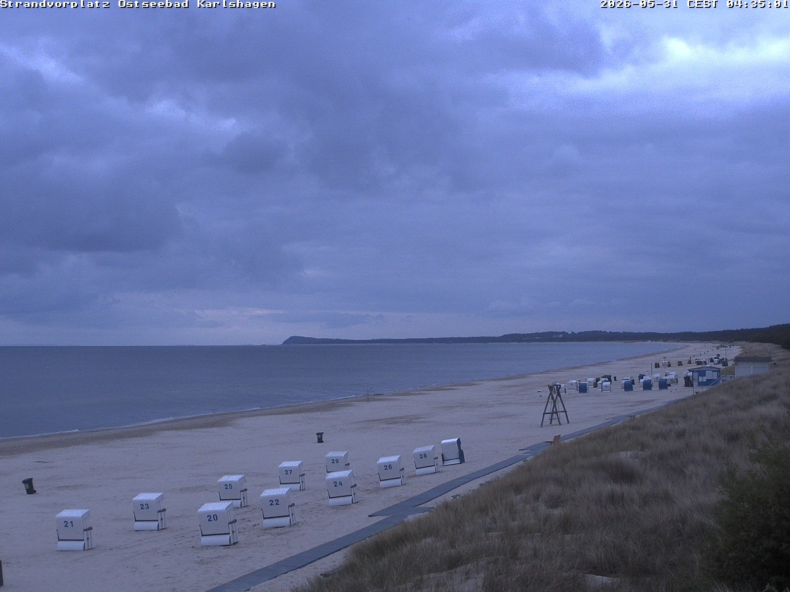 Archived image Webcam North east view Karlshagen beach