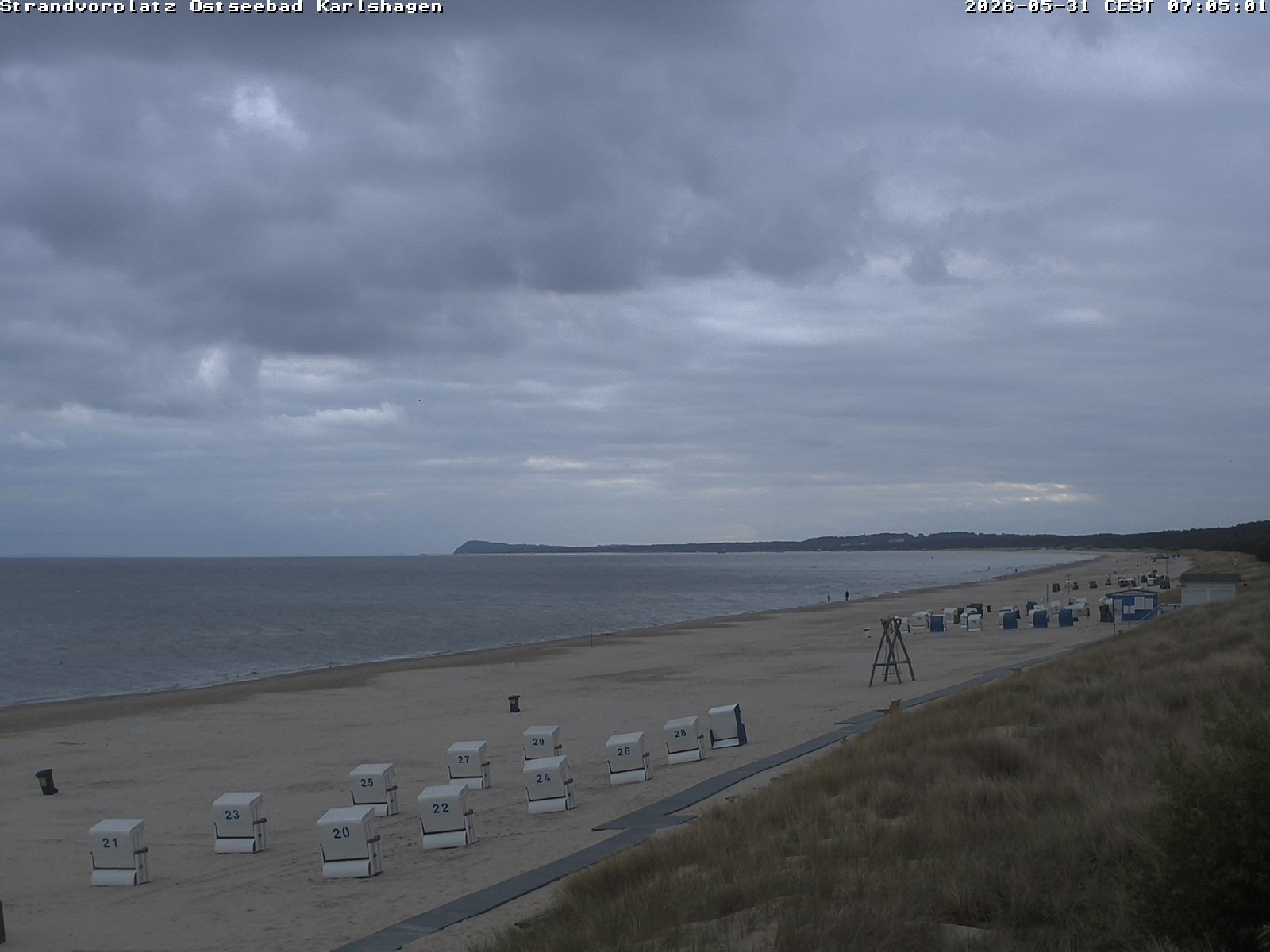 Archived image Webcam North east view Karlshagen beach