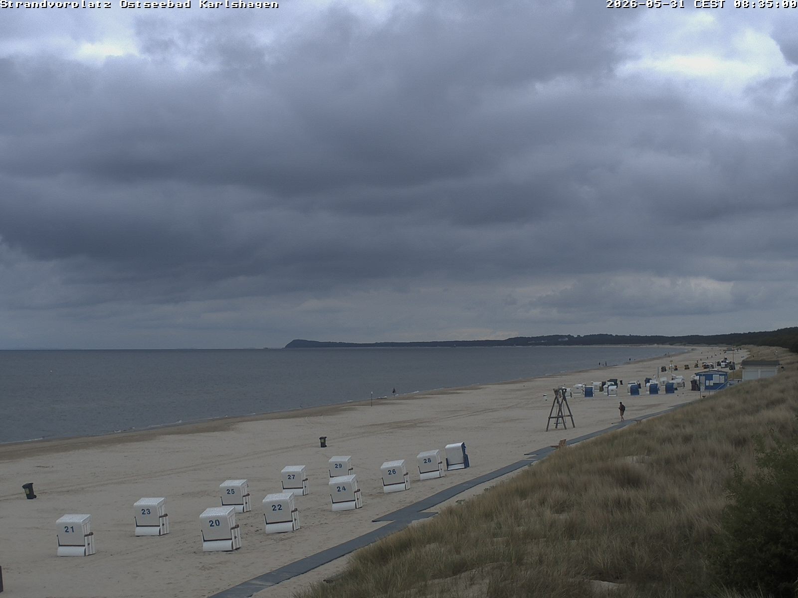 Archived image Webcam North east view Karlshagen beach