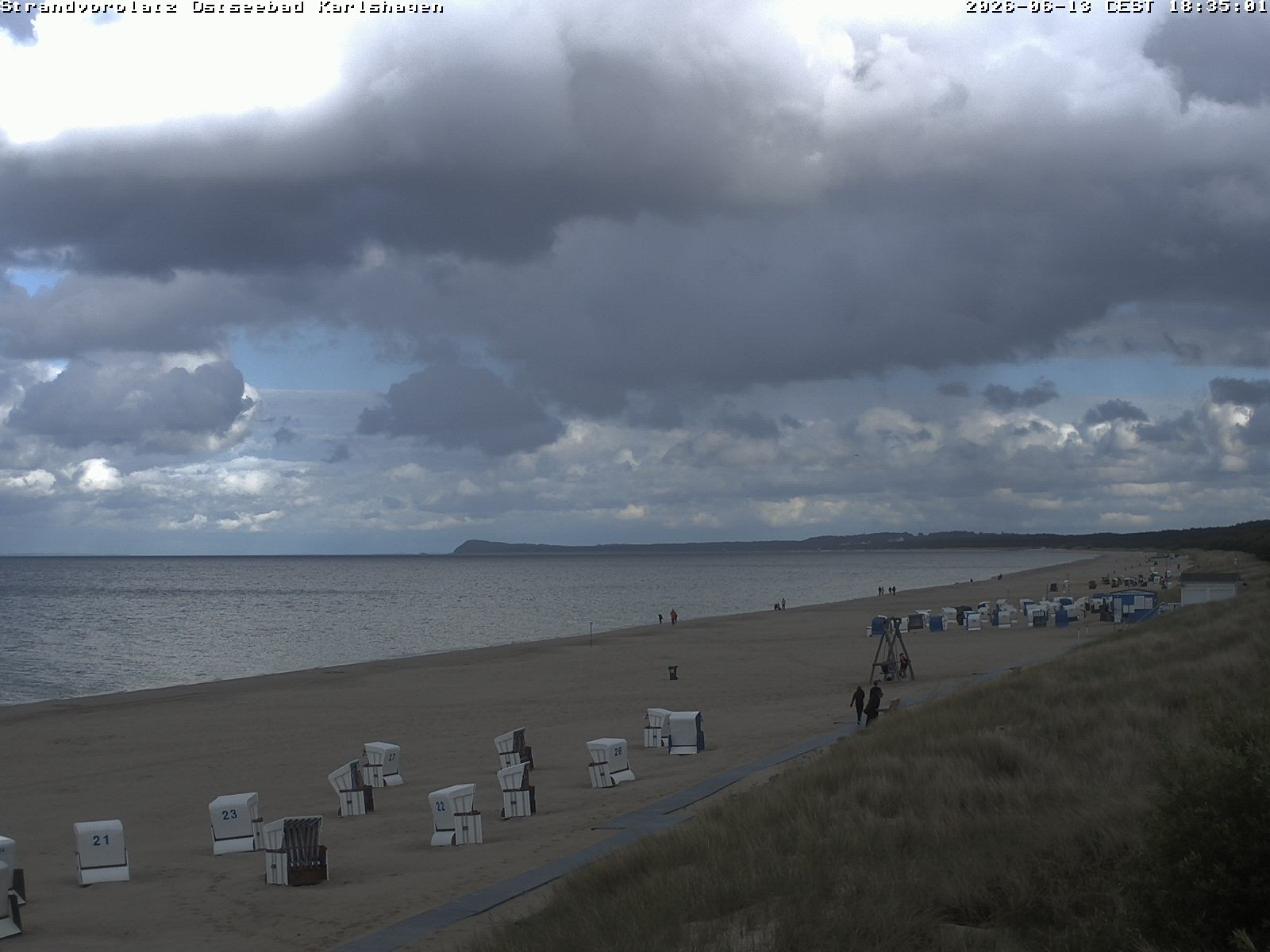 Archiv Foto Webcam Usedom: Strandvorplatz Karlshagen