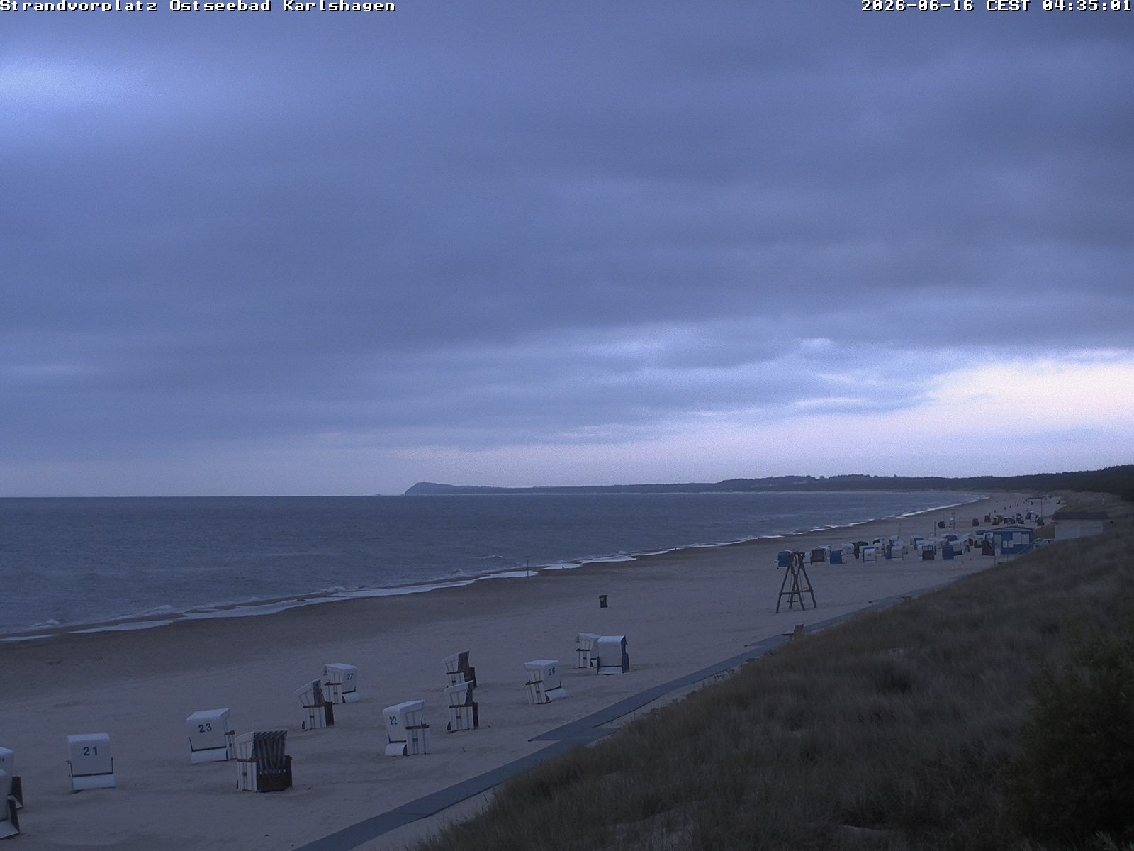 Archived image Webcam North east view Karlshagen beach