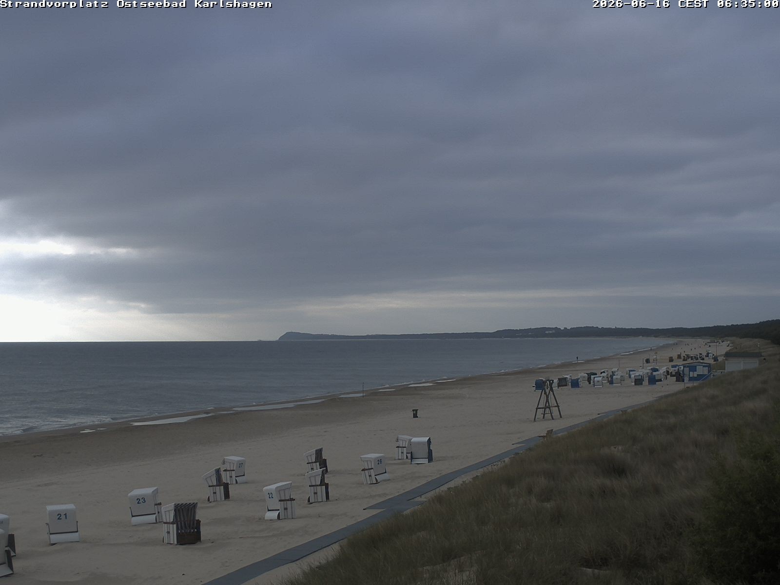 Archived image Webcam North east view Karlshagen beach