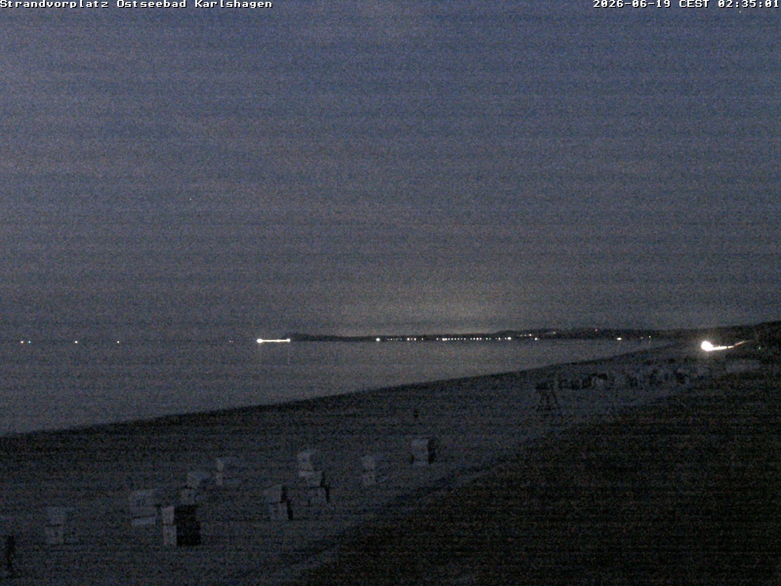 Archiv Foto Webcam Usedom: Strandvorplatz Karlshagen