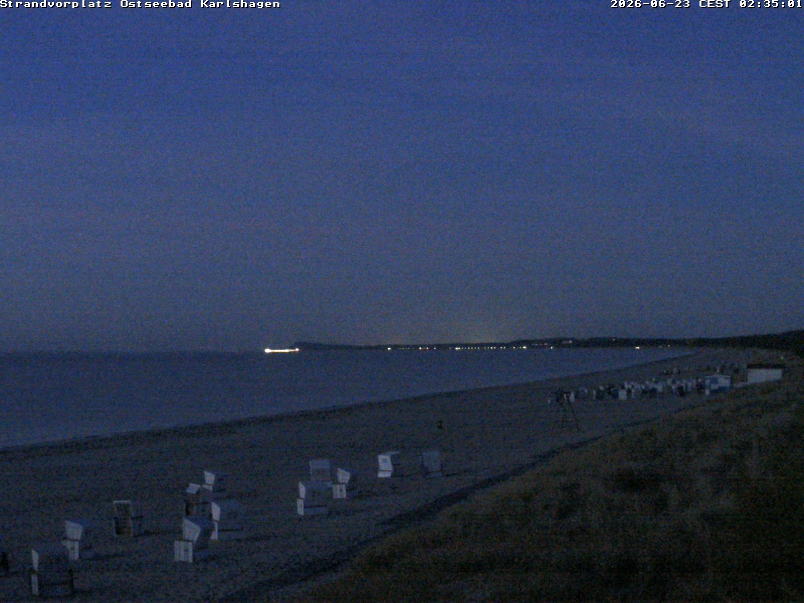 Archived image Webcam North east view Karlshagen beach
