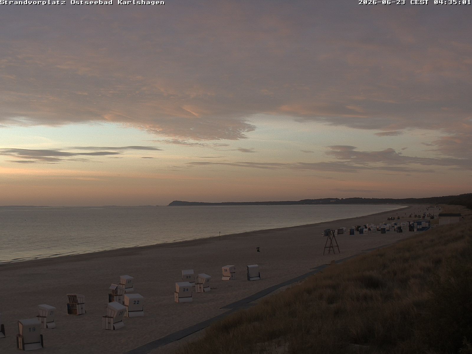 Archived image Webcam North east view Karlshagen beach