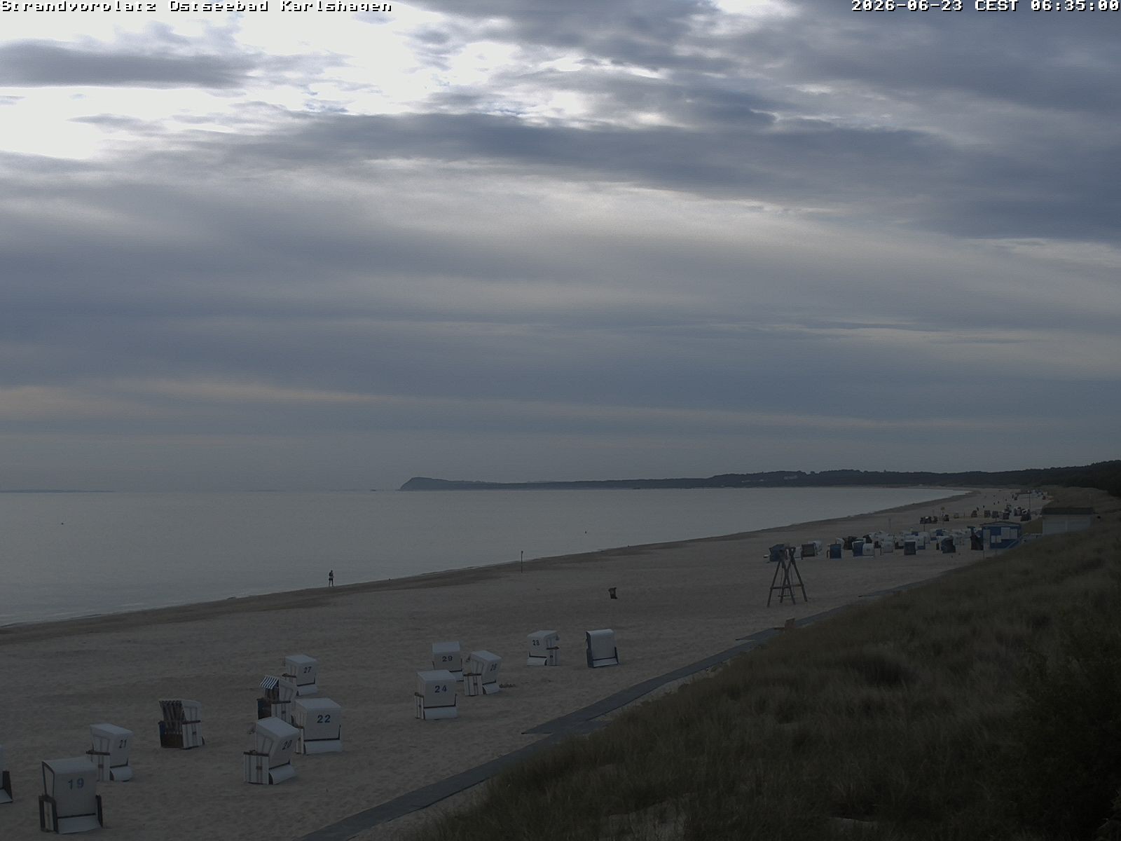Archived image Webcam North east view Karlshagen beach