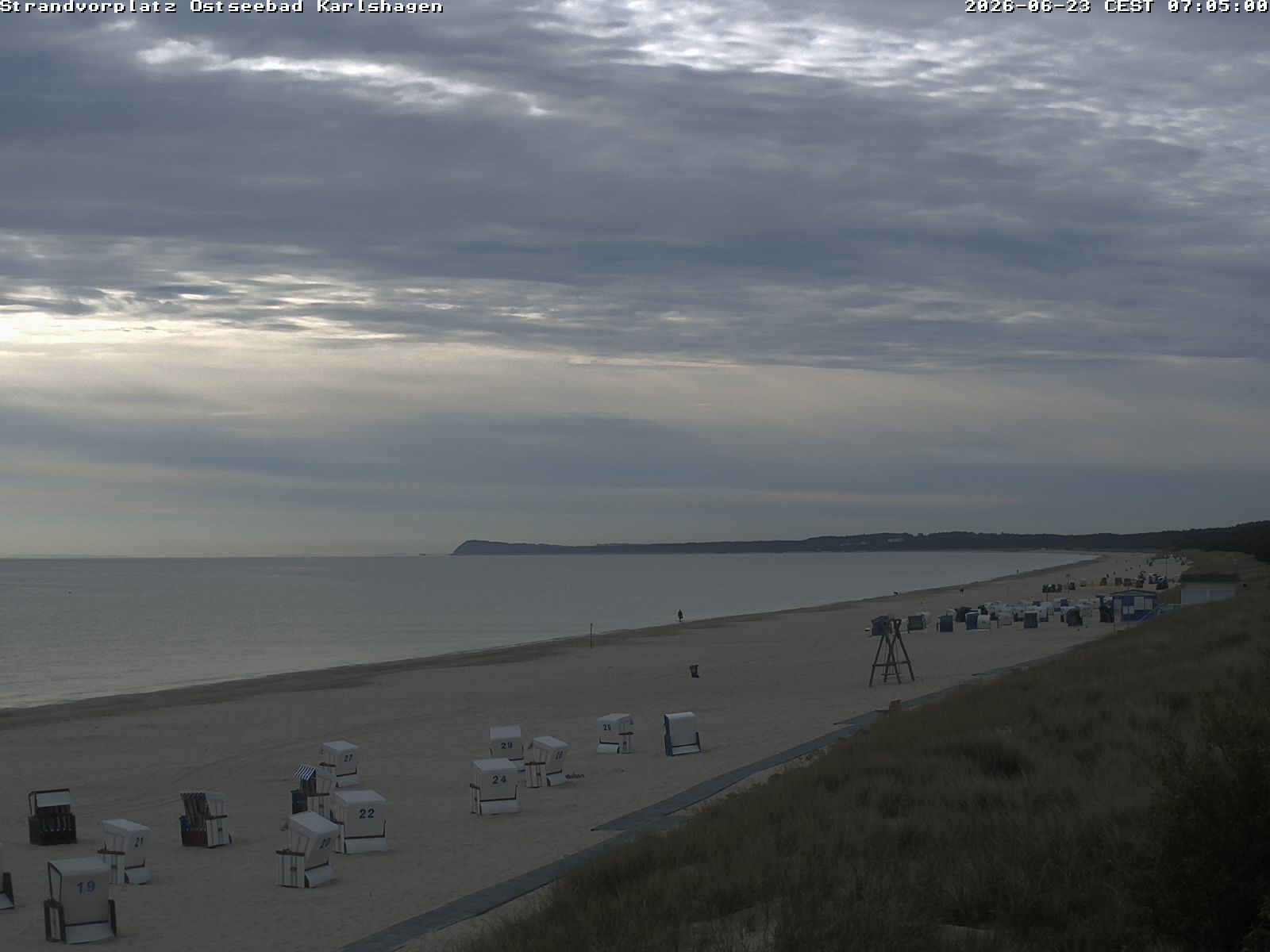 Archived image Webcam North east view Karlshagen beach