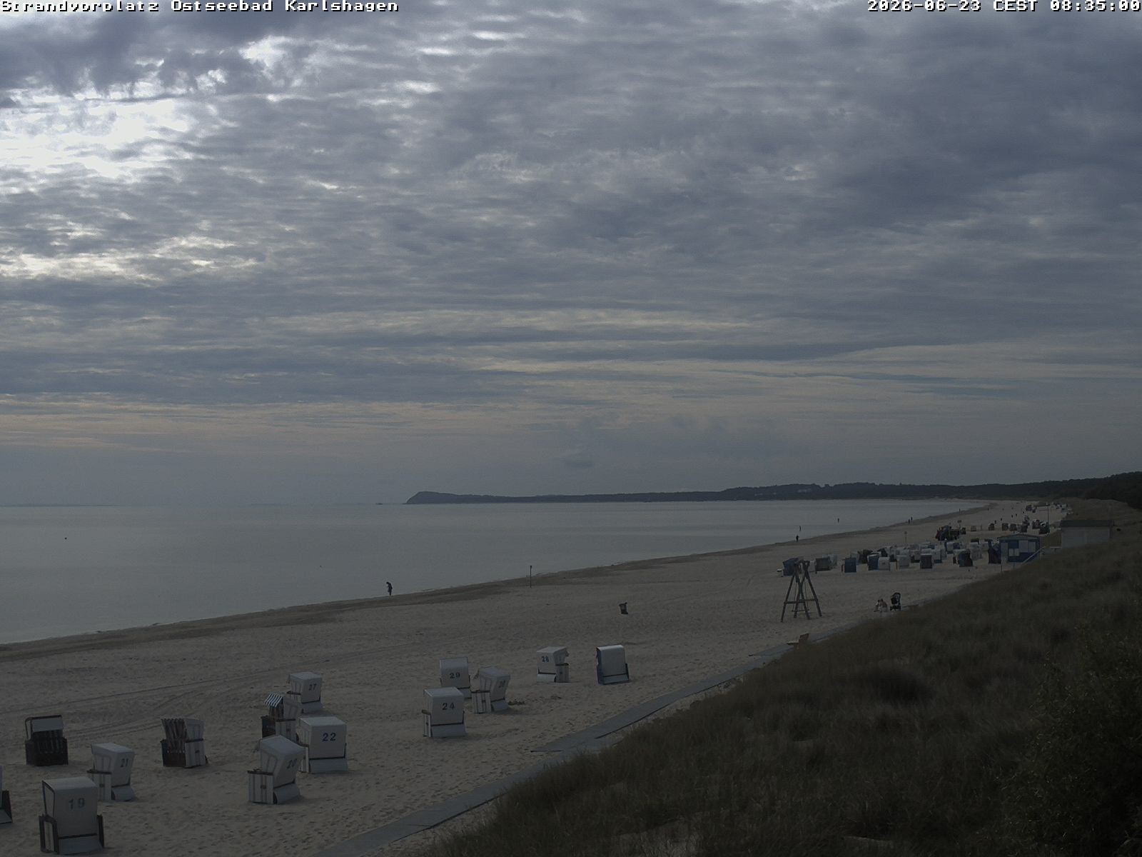 Archived image Webcam North east view Karlshagen beach