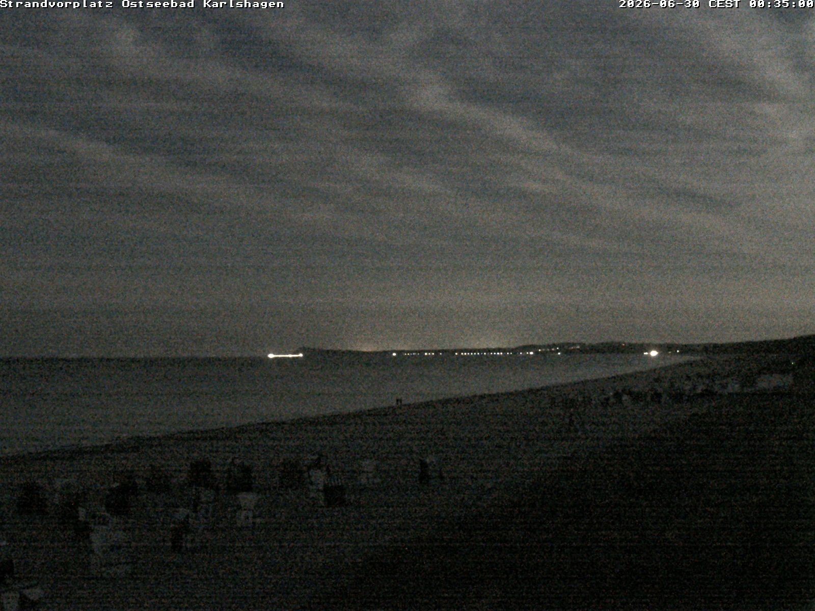 Archiv Foto Webcam Usedom: Strandvorplatz Karlshagen