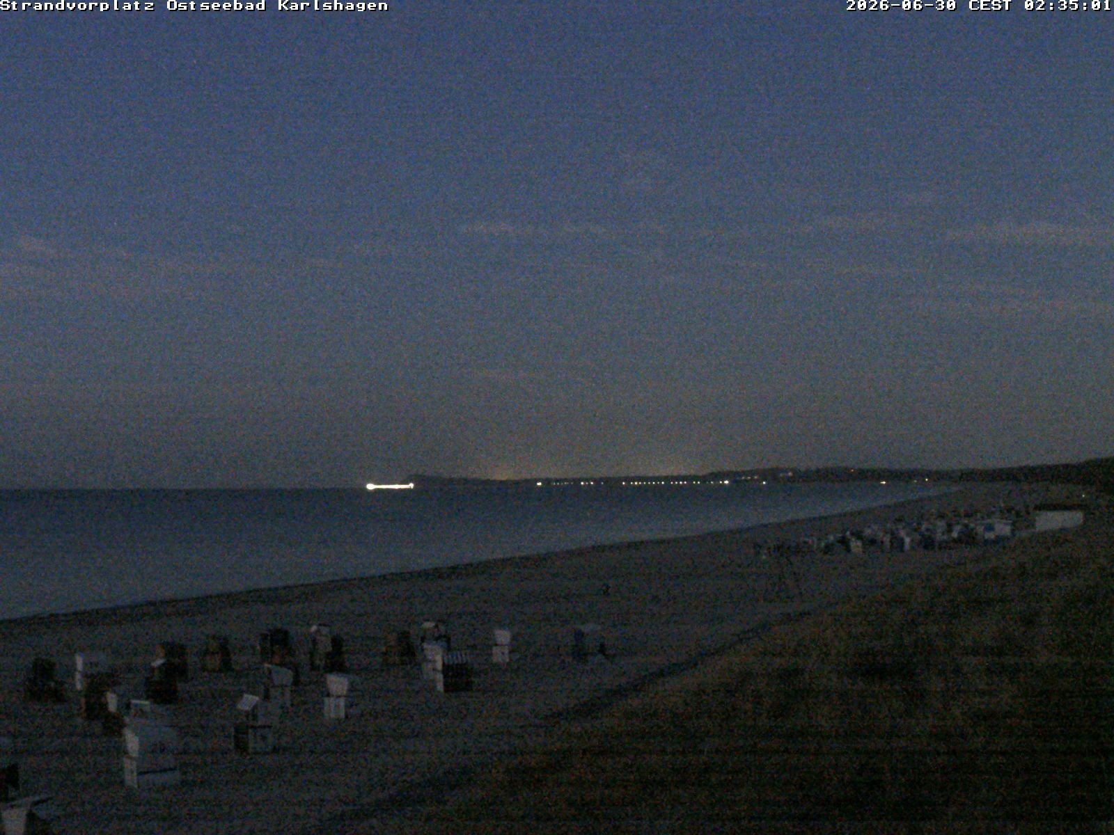 Archiv Foto Webcam Usedom: Strandvorplatz Karlshagen