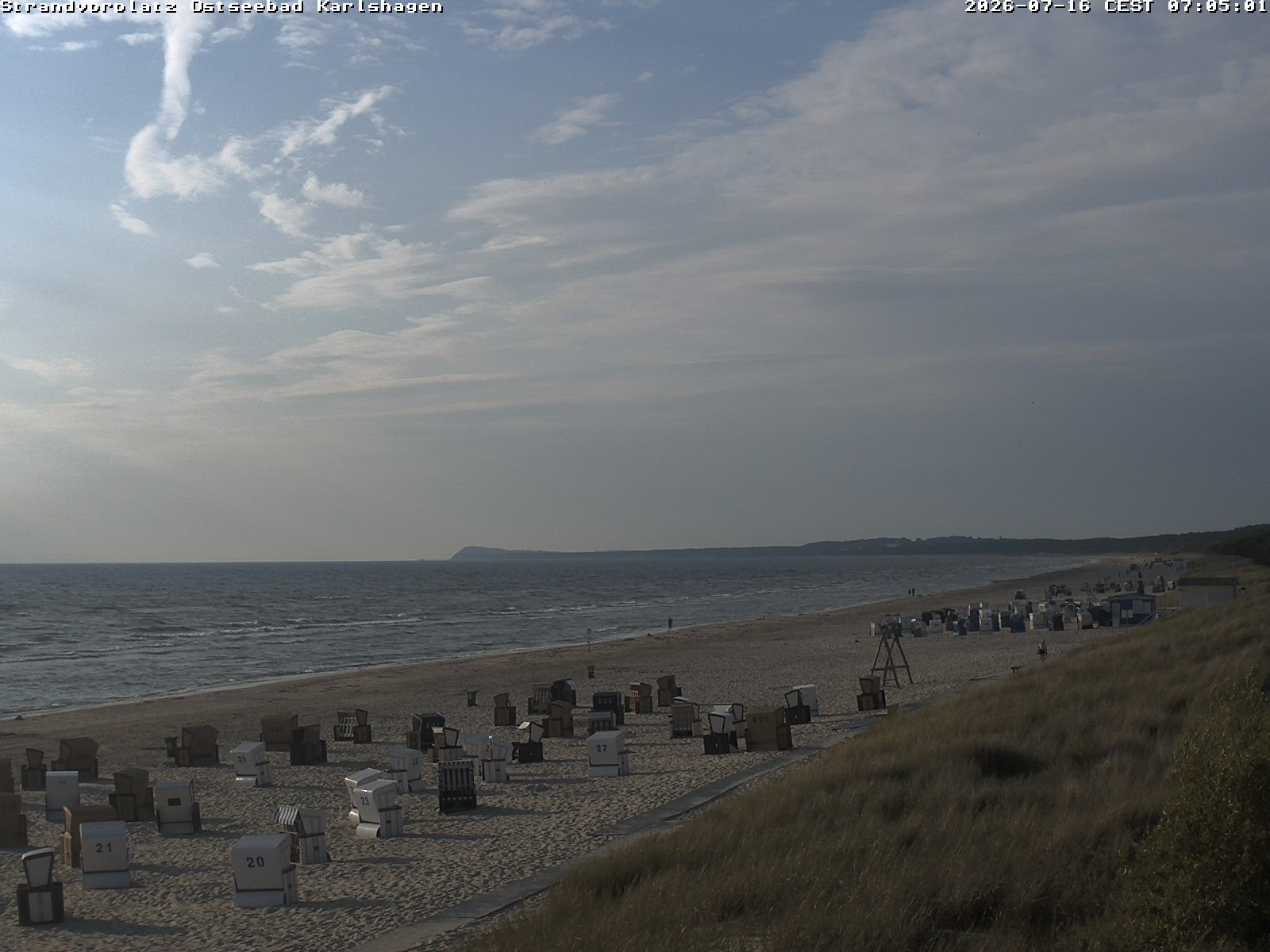 Archived image Webcam North east view Karlshagen beach