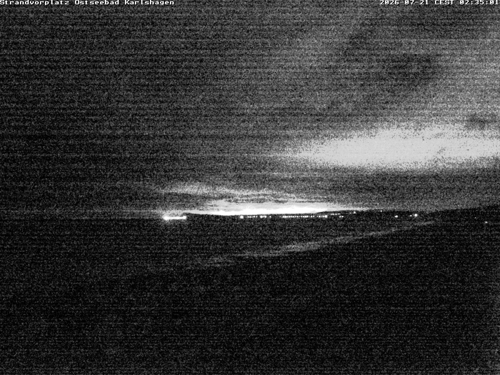 Archiv Foto Webcam Usedom: Strandvorplatz Karlshagen