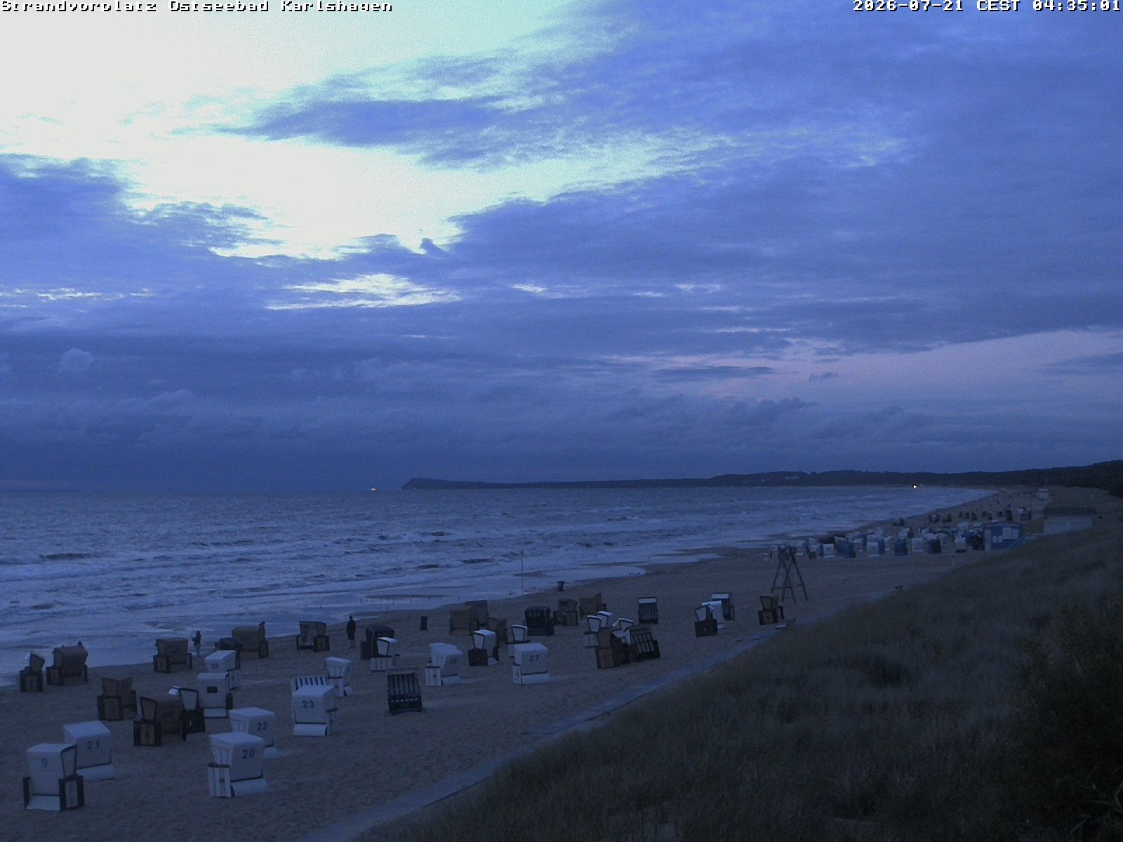 Archiv Foto Webcam Usedom: Strandvorplatz Karlshagen