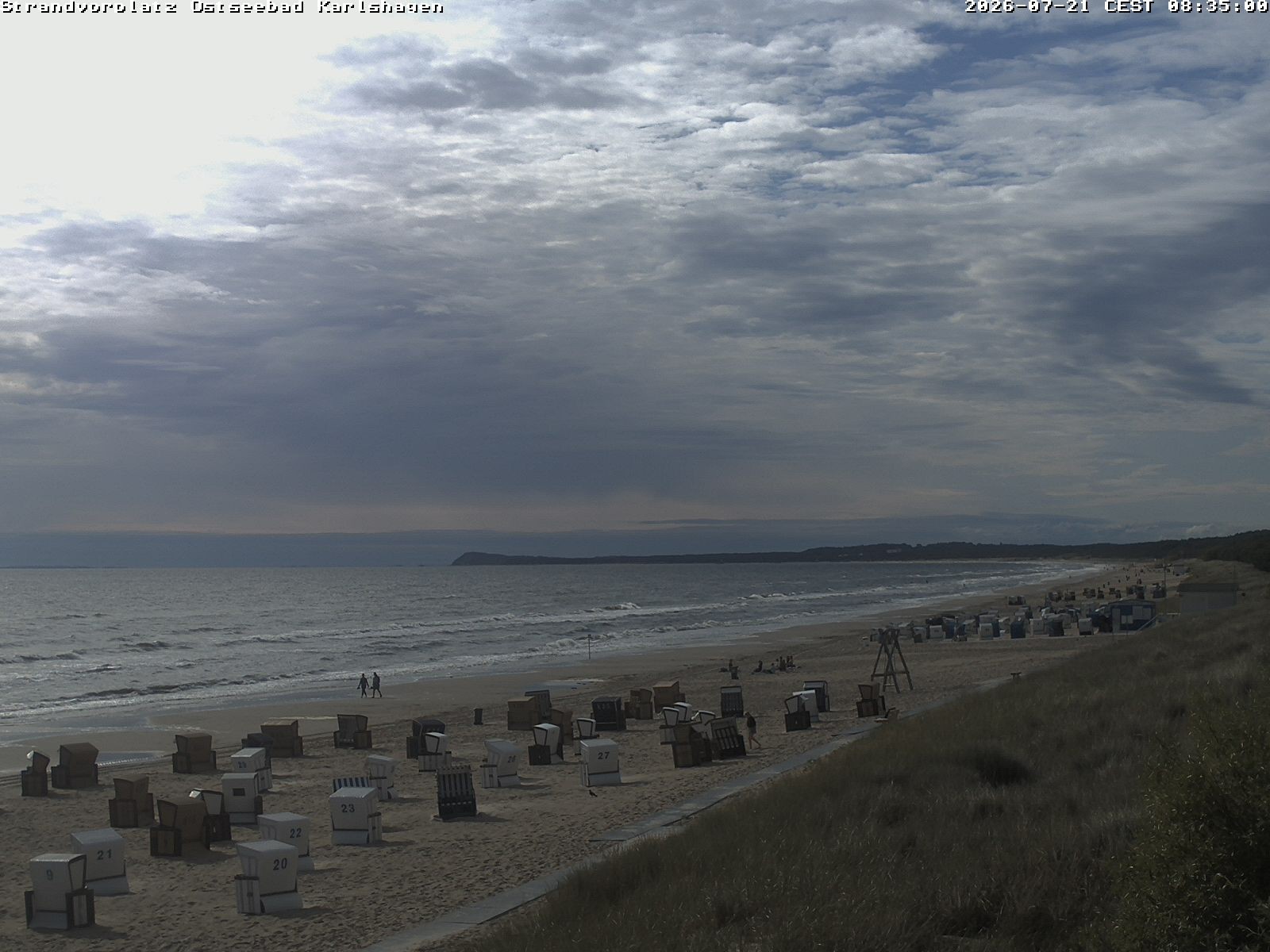 Archiv Foto Webcam Usedom: Strandvorplatz Karlshagen