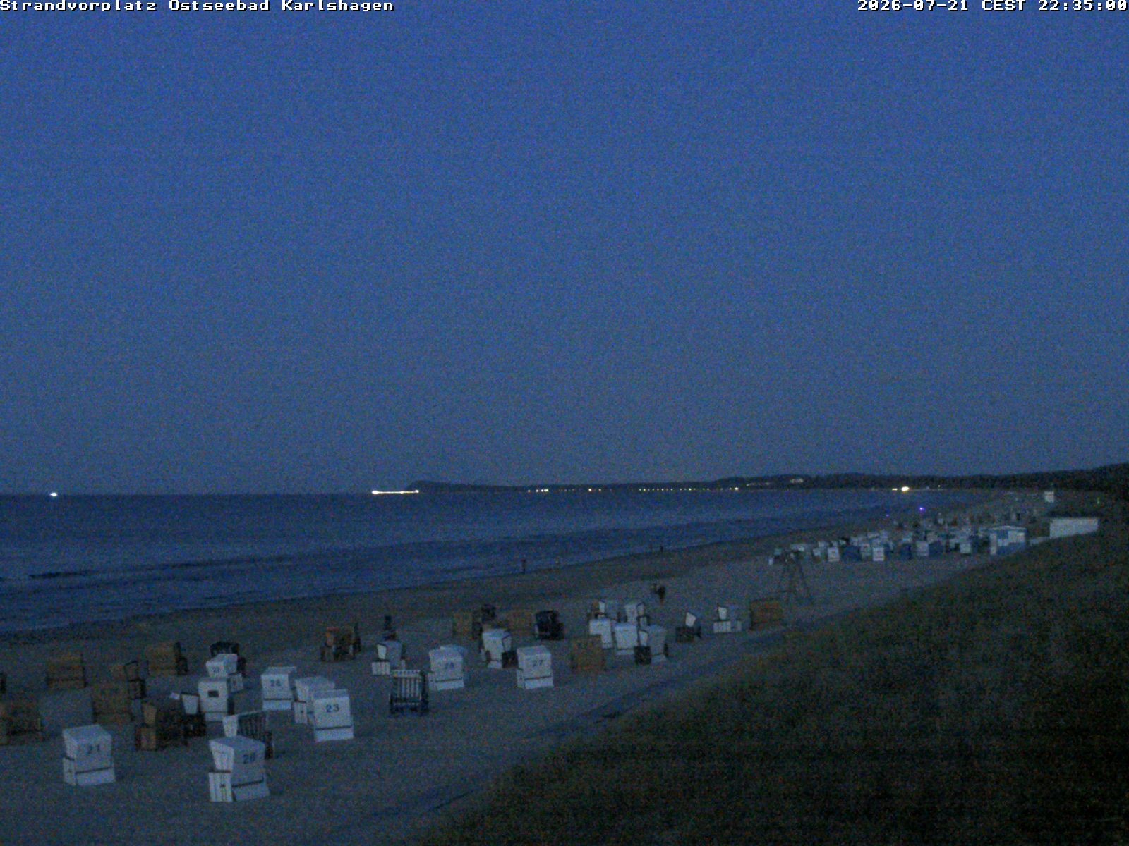 Archiv Foto Webcam Usedom: Strandvorplatz Karlshagen