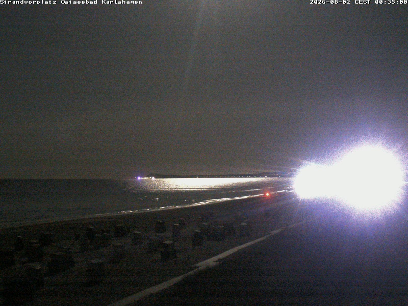 Archiv Foto Webcam Usedom: Strandvorplatz Karlshagen