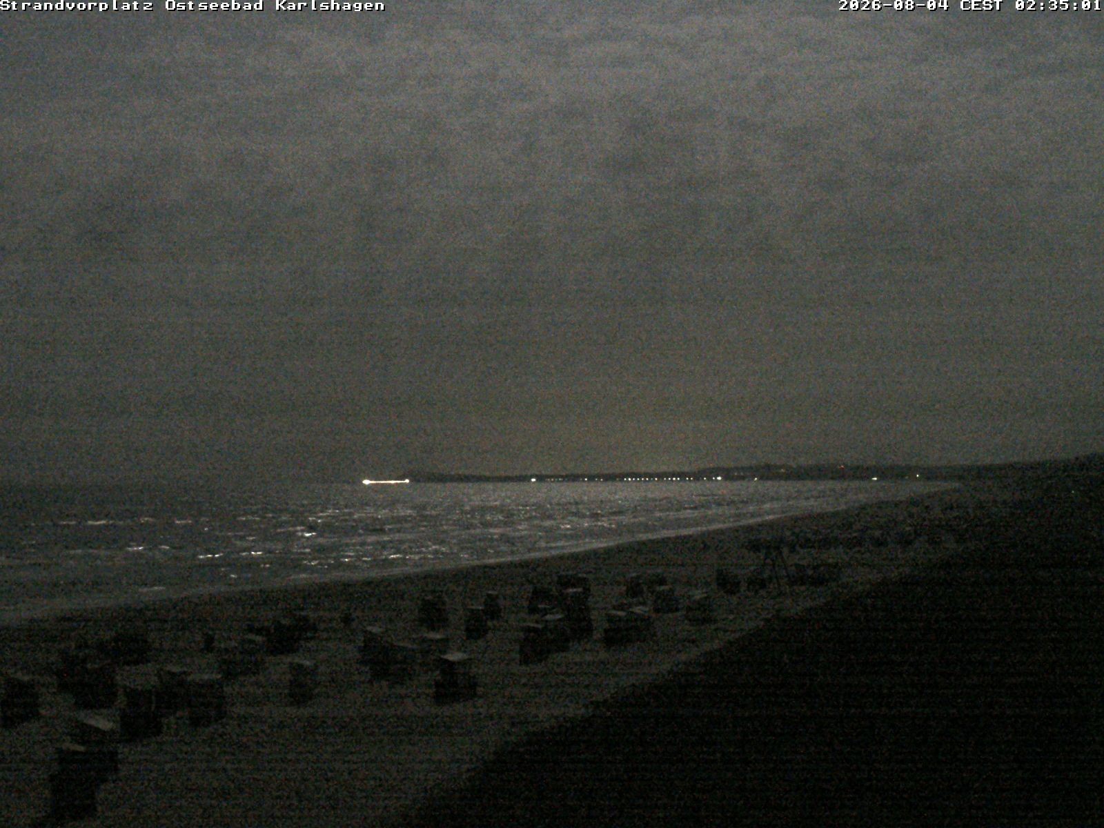 Archiv Foto Webcam Usedom: Strandvorplatz Karlshagen