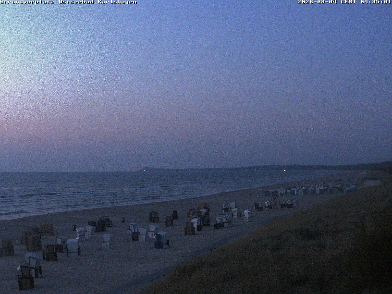 Archiv Foto Webcam Usedom: Strandvorplatz Karlshagen