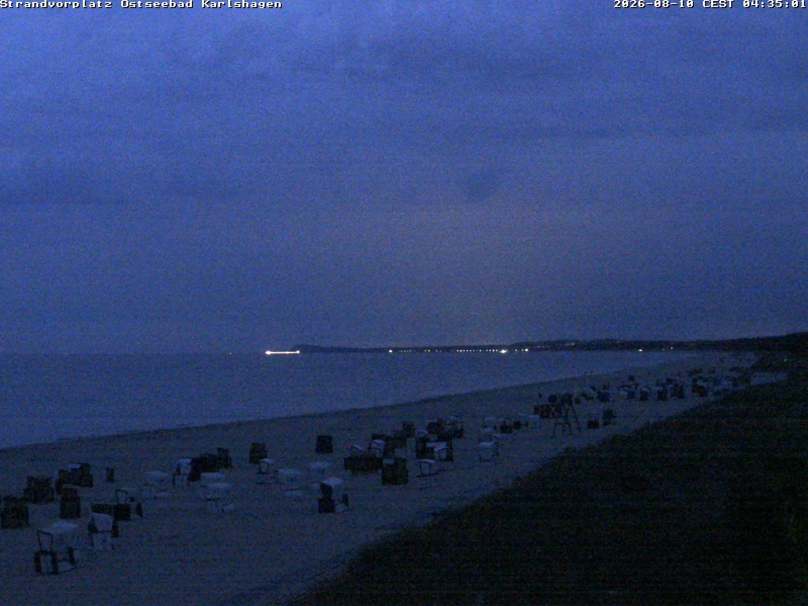 Archiv Foto Webcam Usedom: Strandvorplatz Karlshagen