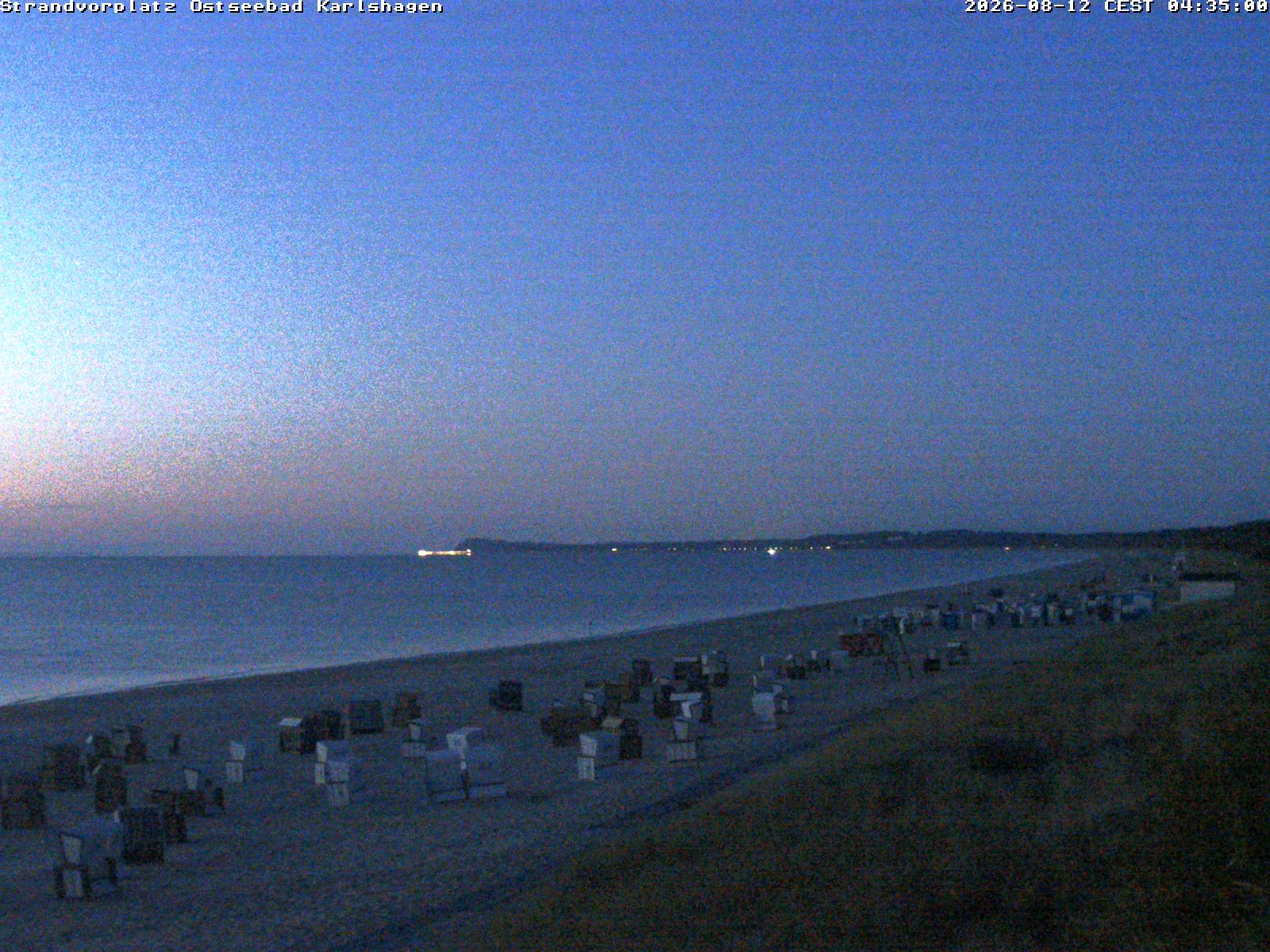 Archiv Foto Webcam Usedom: Strandvorplatz Karlshagen