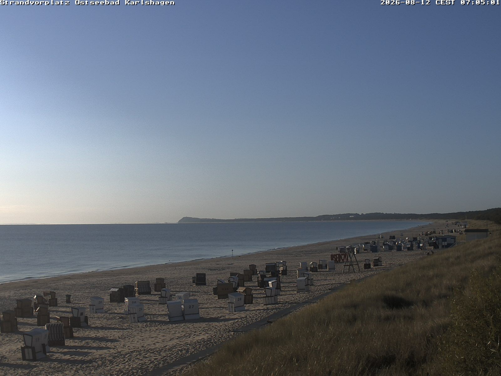 Archived image Webcam North east view Karlshagen beach
