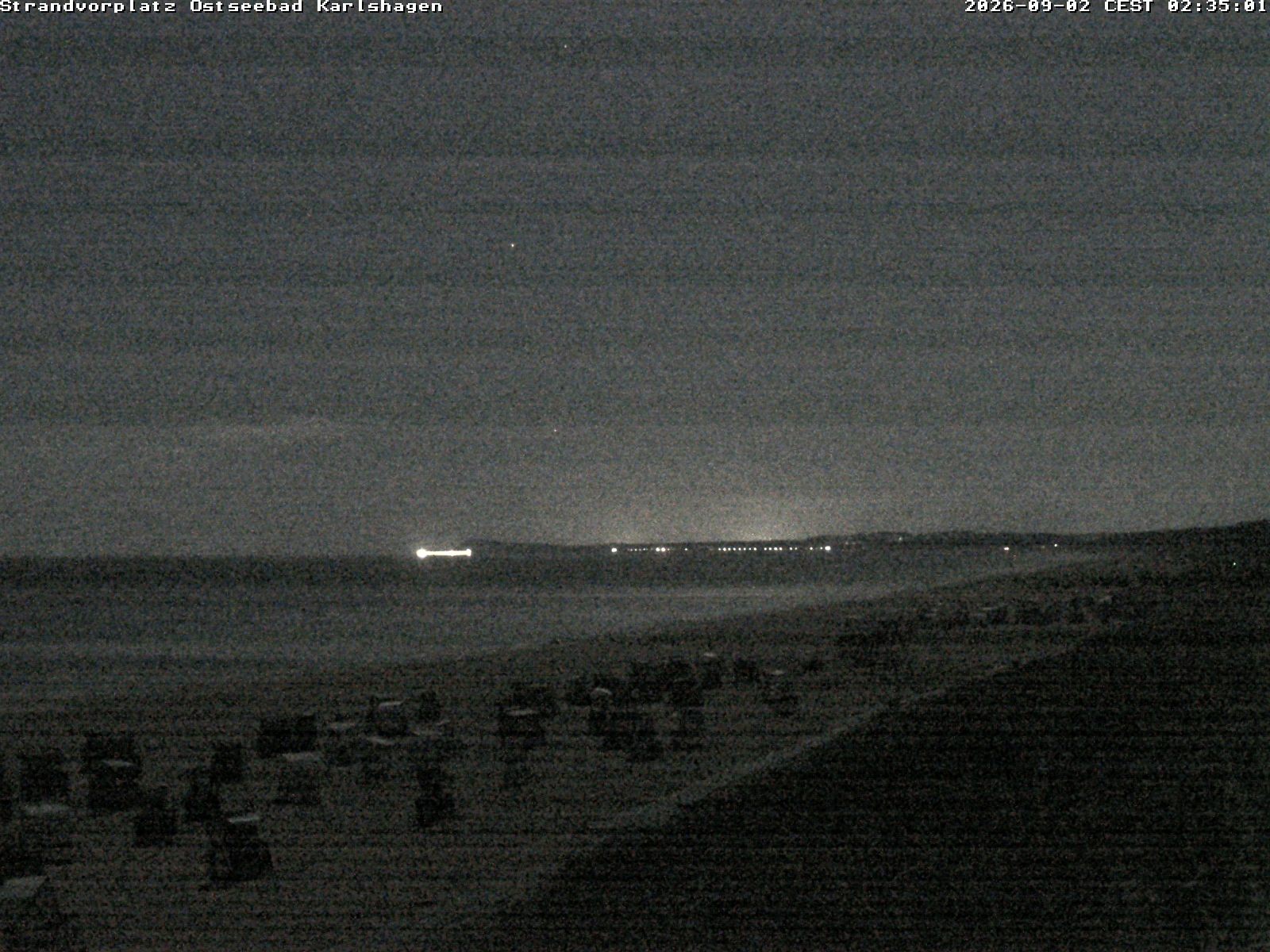 Archiv Foto Webcam Usedom: Strandvorplatz Karlshagen