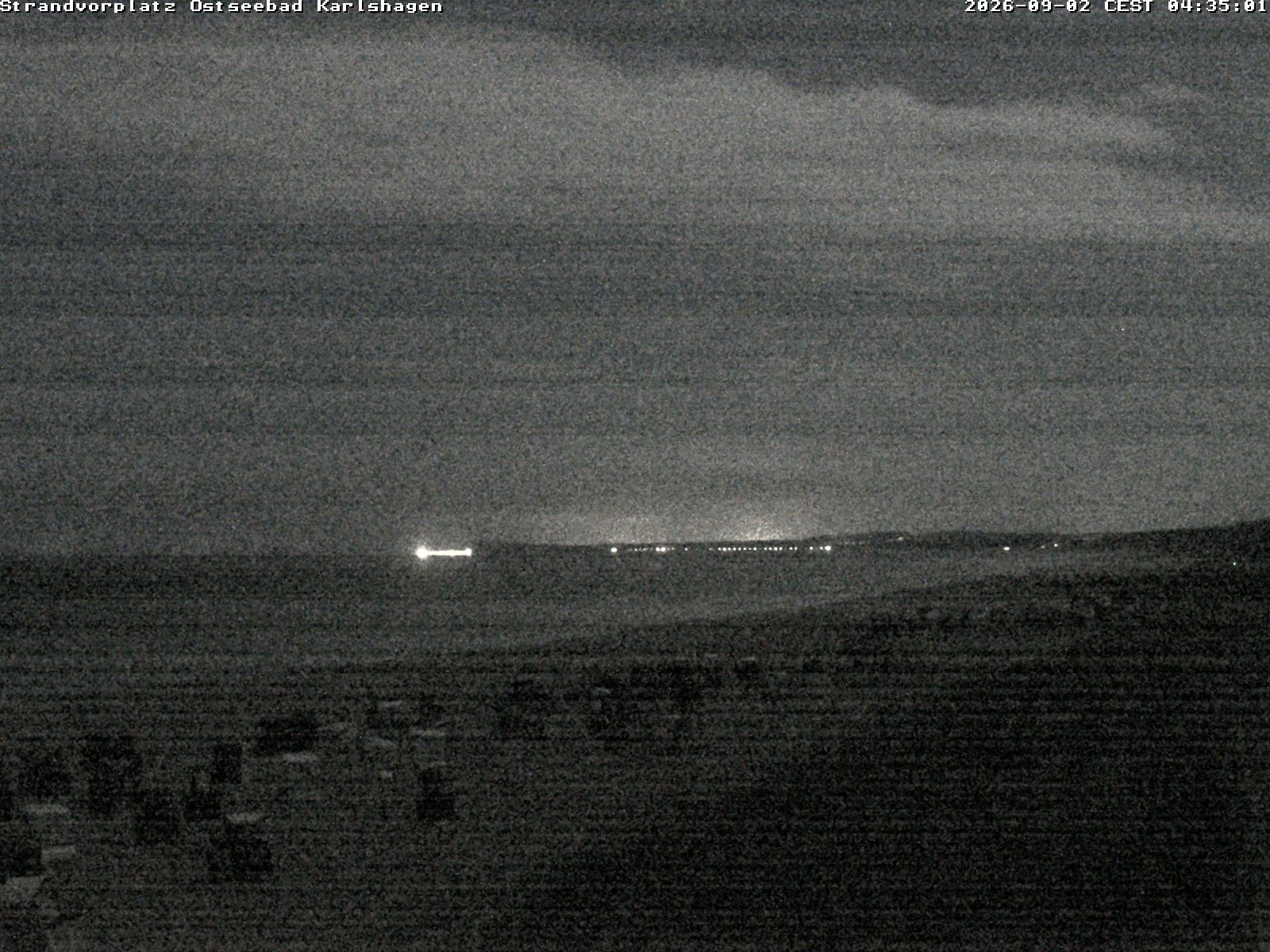 Archiv Foto Webcam Usedom: Strandvorplatz Karlshagen