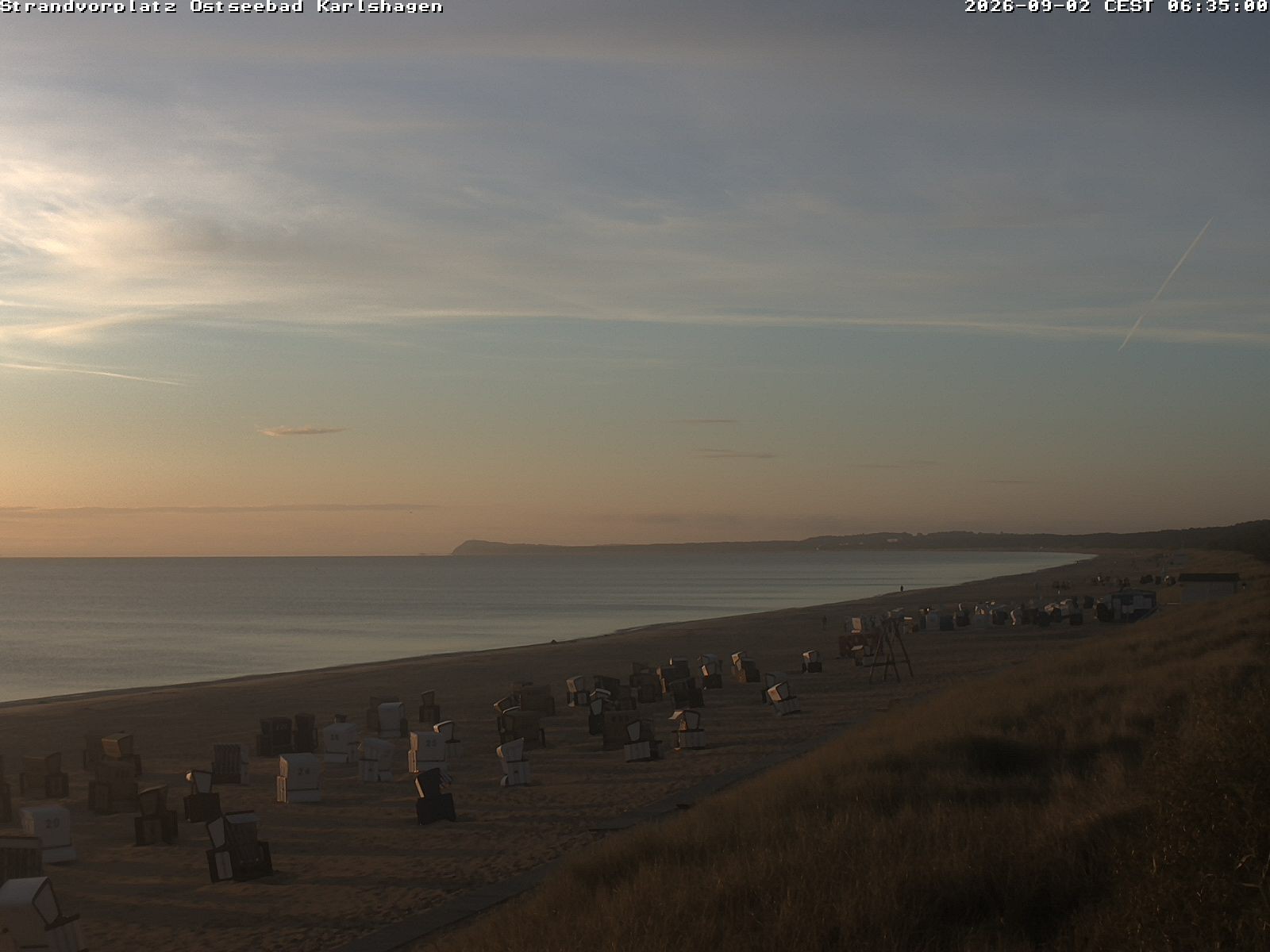 Archiv Foto Webcam Usedom: Strandvorplatz Karlshagen