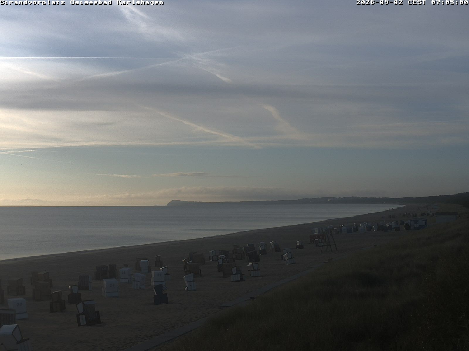 Archiv Foto Webcam Usedom: Strandvorplatz Karlshagen